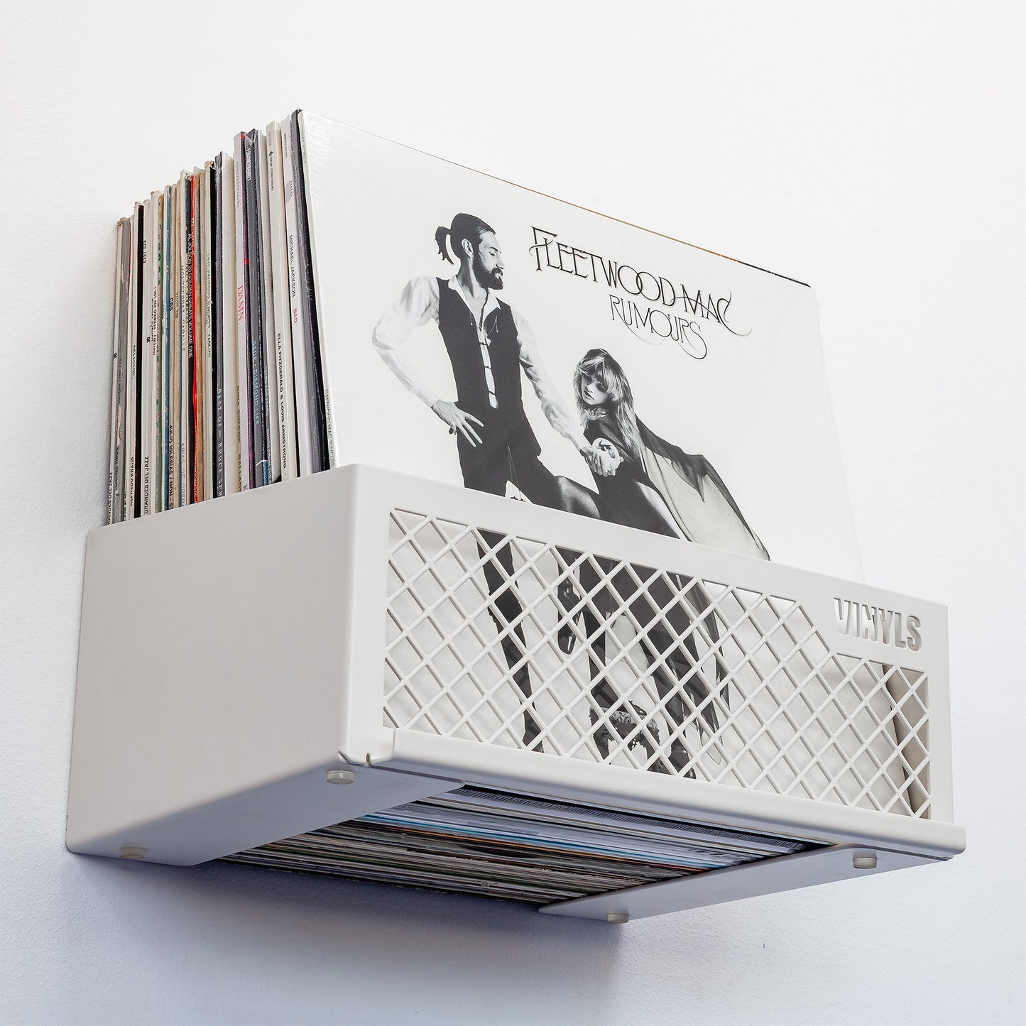 Vinyl Record Flying V – (Weiß x 2)
