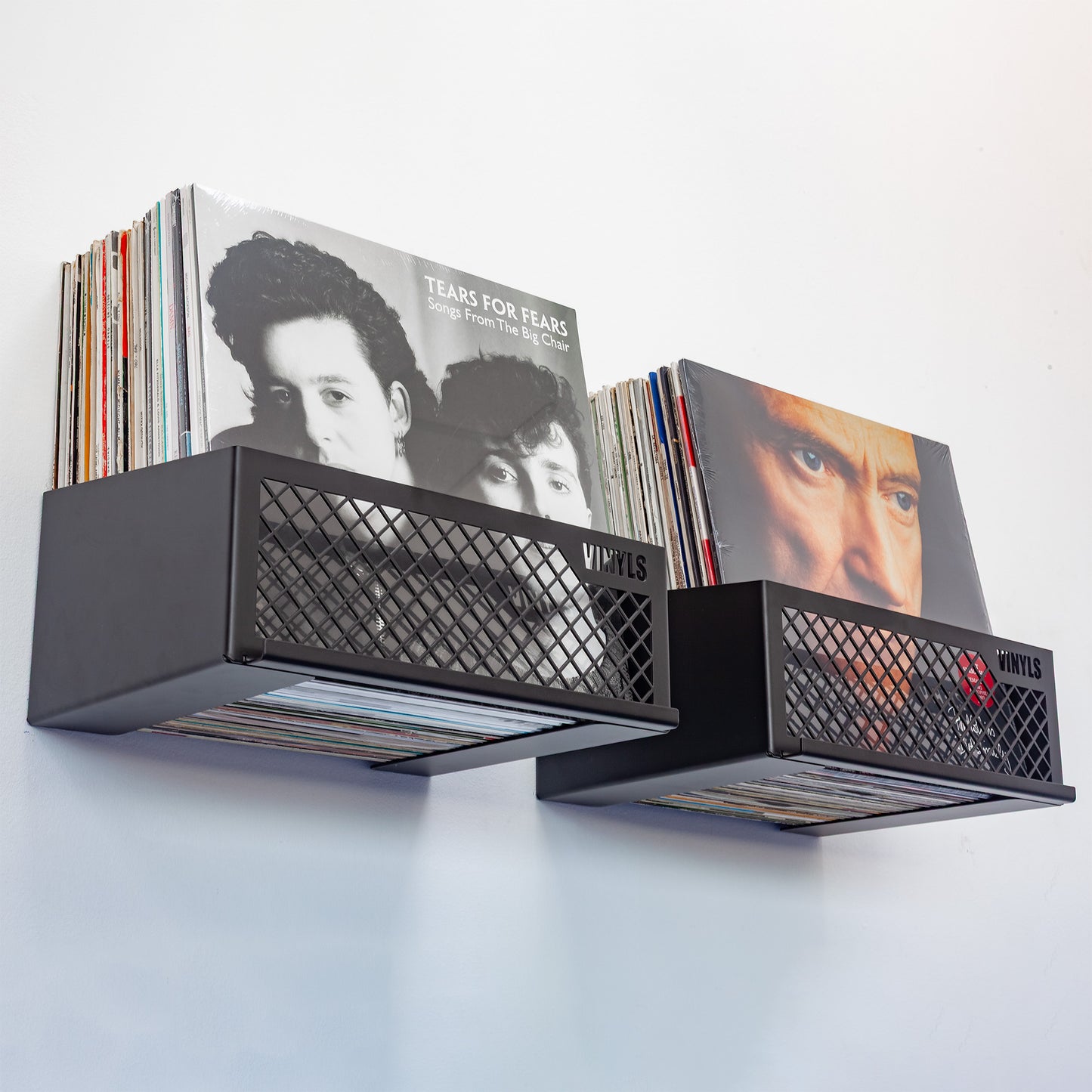 Wall Mounted Vinyl Record Stand