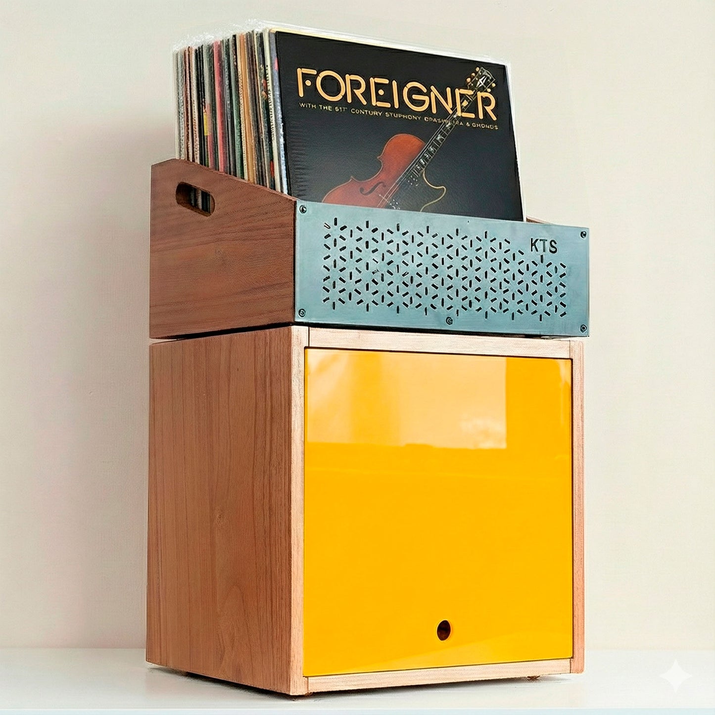 Modular Foreigner - Combined Vinyl Storage System (120+ LPs) - Keep Them Spinning™