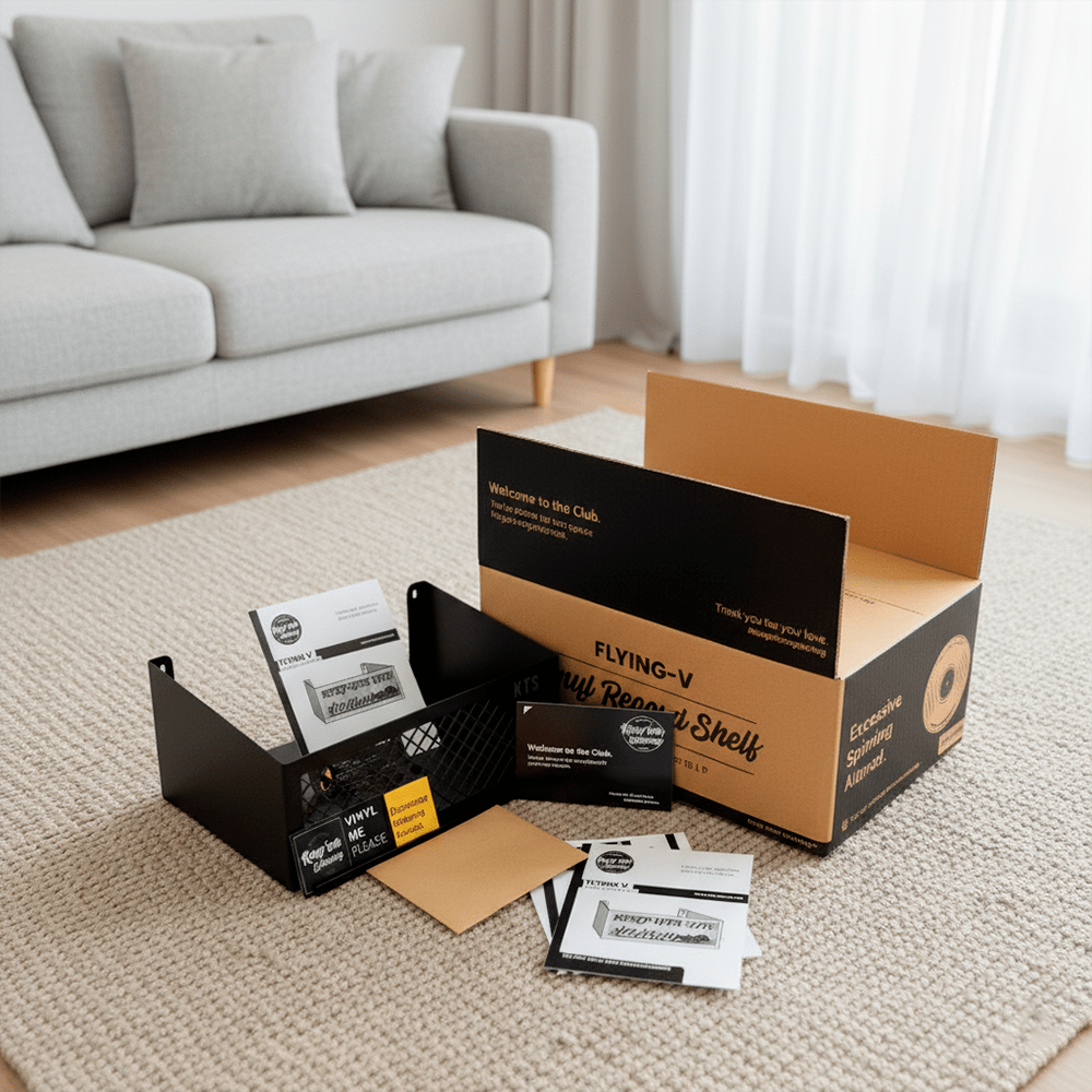 Flying Vinyl Record - Keep Them Spinning™