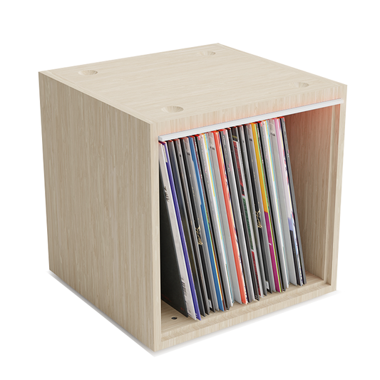 Flying Vinyl wall-mounted record display showing album covers