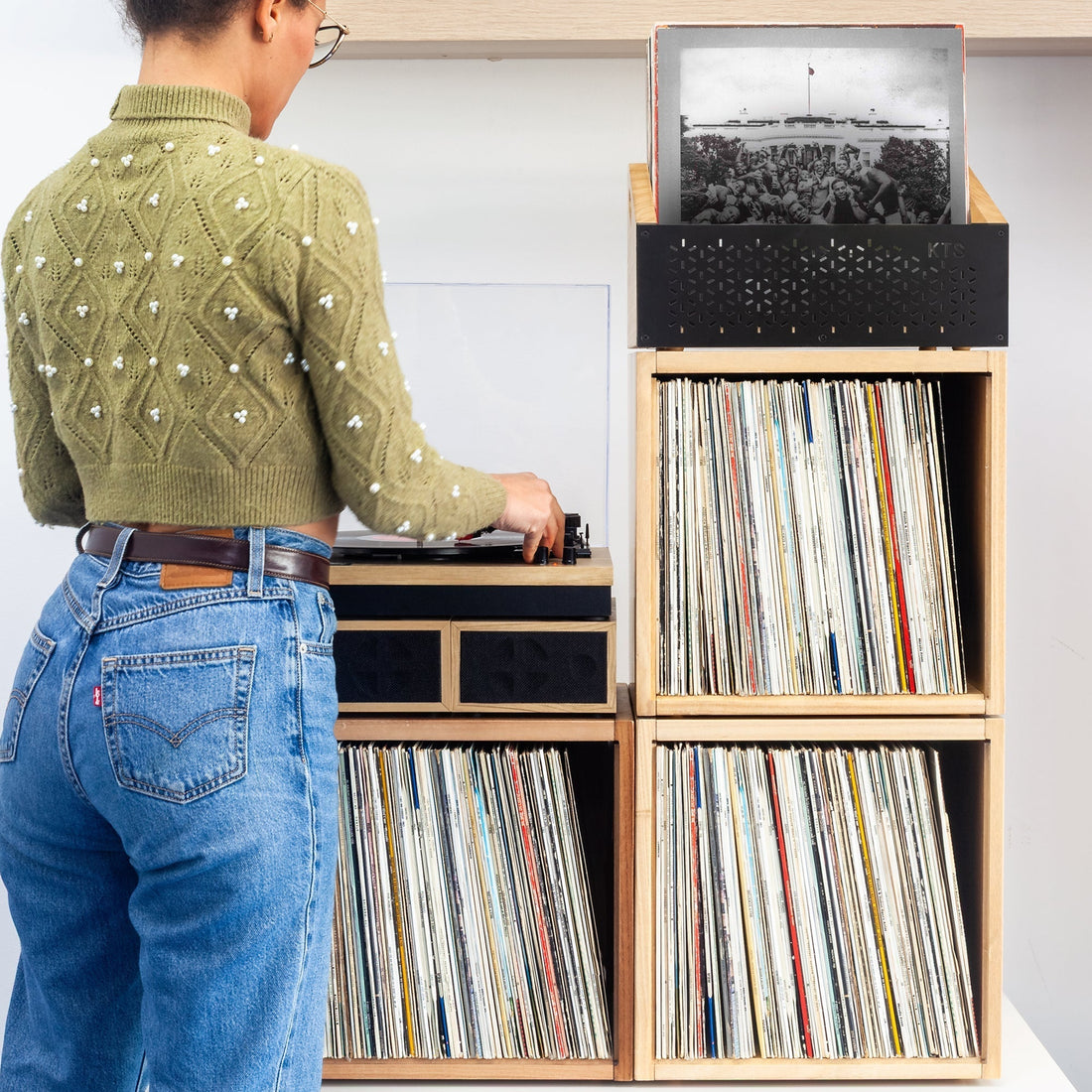 Vinyl Album Stand