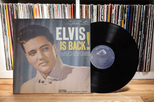 January 1: Elvis Presley released his album "Elvis Is Back!" in 1960. - Keep Them Spinning™