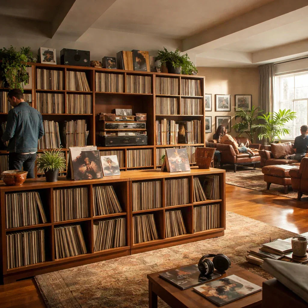 Vinyl Album Stands: How to Display Records with Style