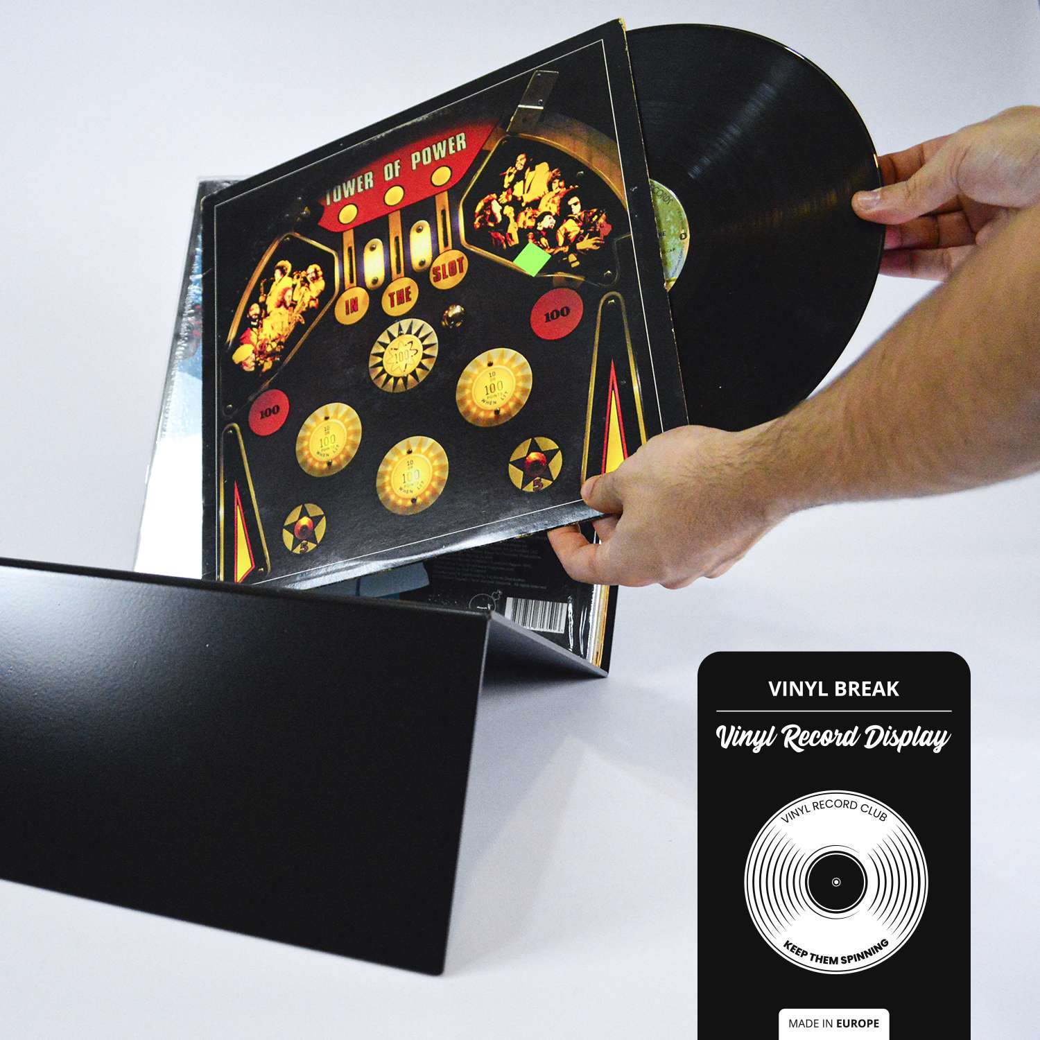 Soporte Expositor para 50 Discos de Vinilos - Keep Them Spinning™