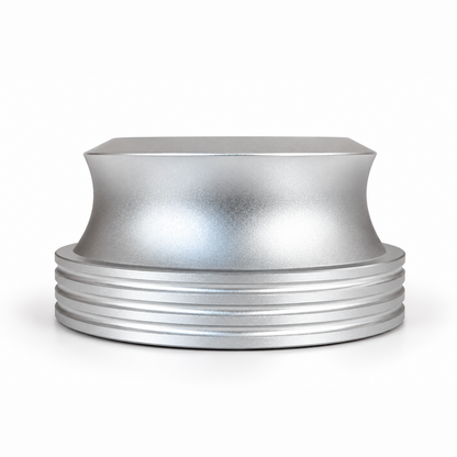 Side profile of the Silver Vinyl Record Stabilizer