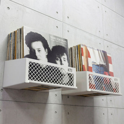 Flying Vx2 – Doppelte Wandhalterung für Schallplatten (120 LPs)