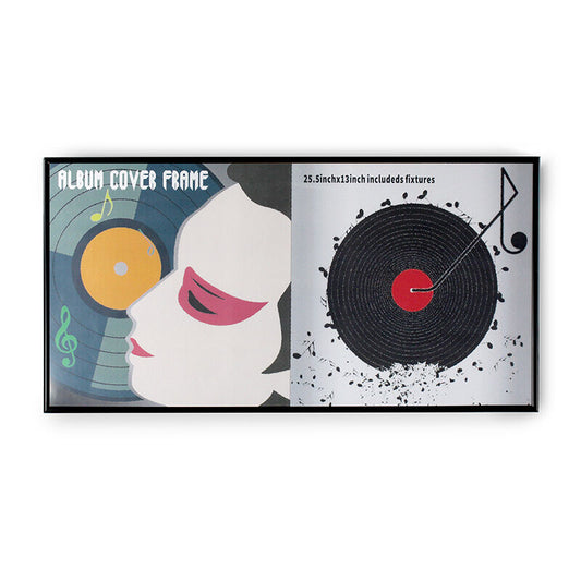 12-inch vinyl record frame for album cover display — KTS Madrid