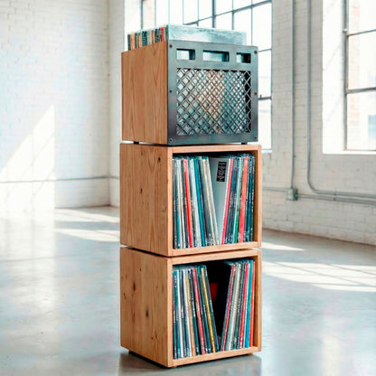 Iroko Rack: Almacenamiento premium para 170+ LP (Edición Limitada).