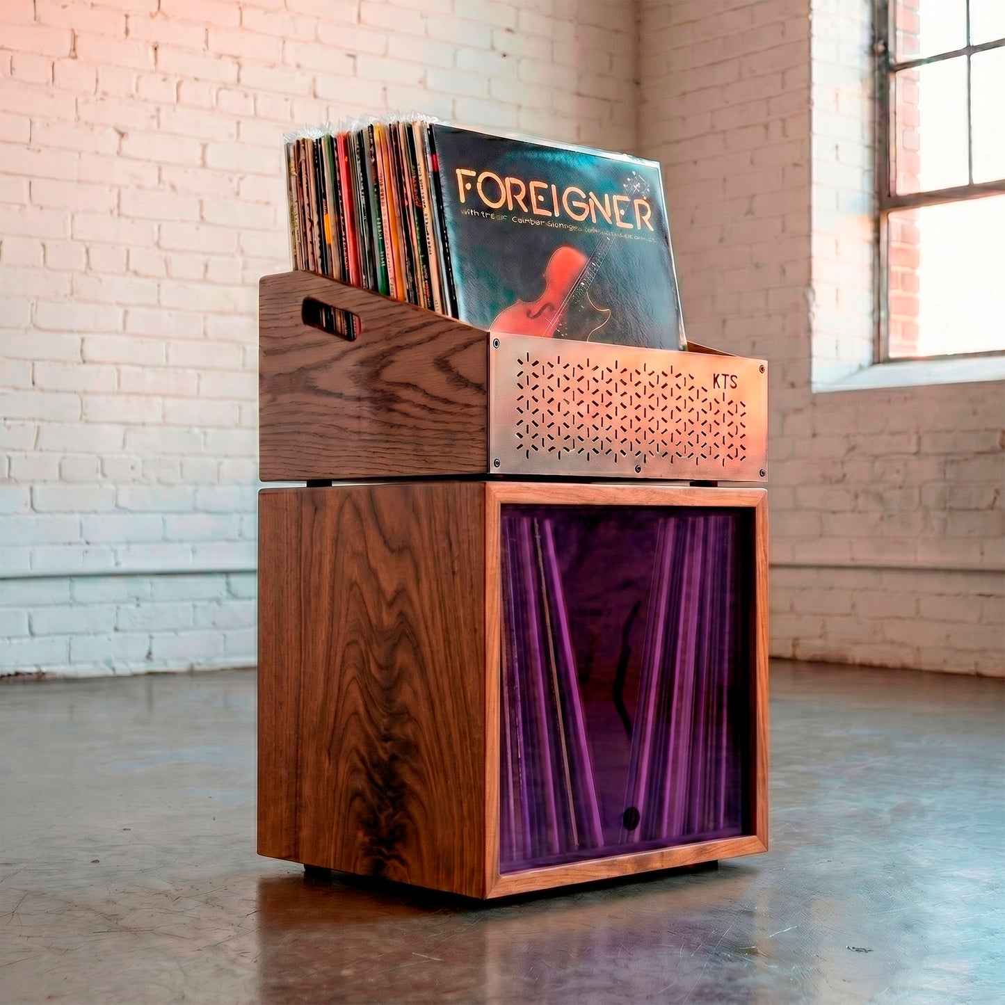 Modular Foreigner - Combined Vinyl Storage System (120+ LPs)