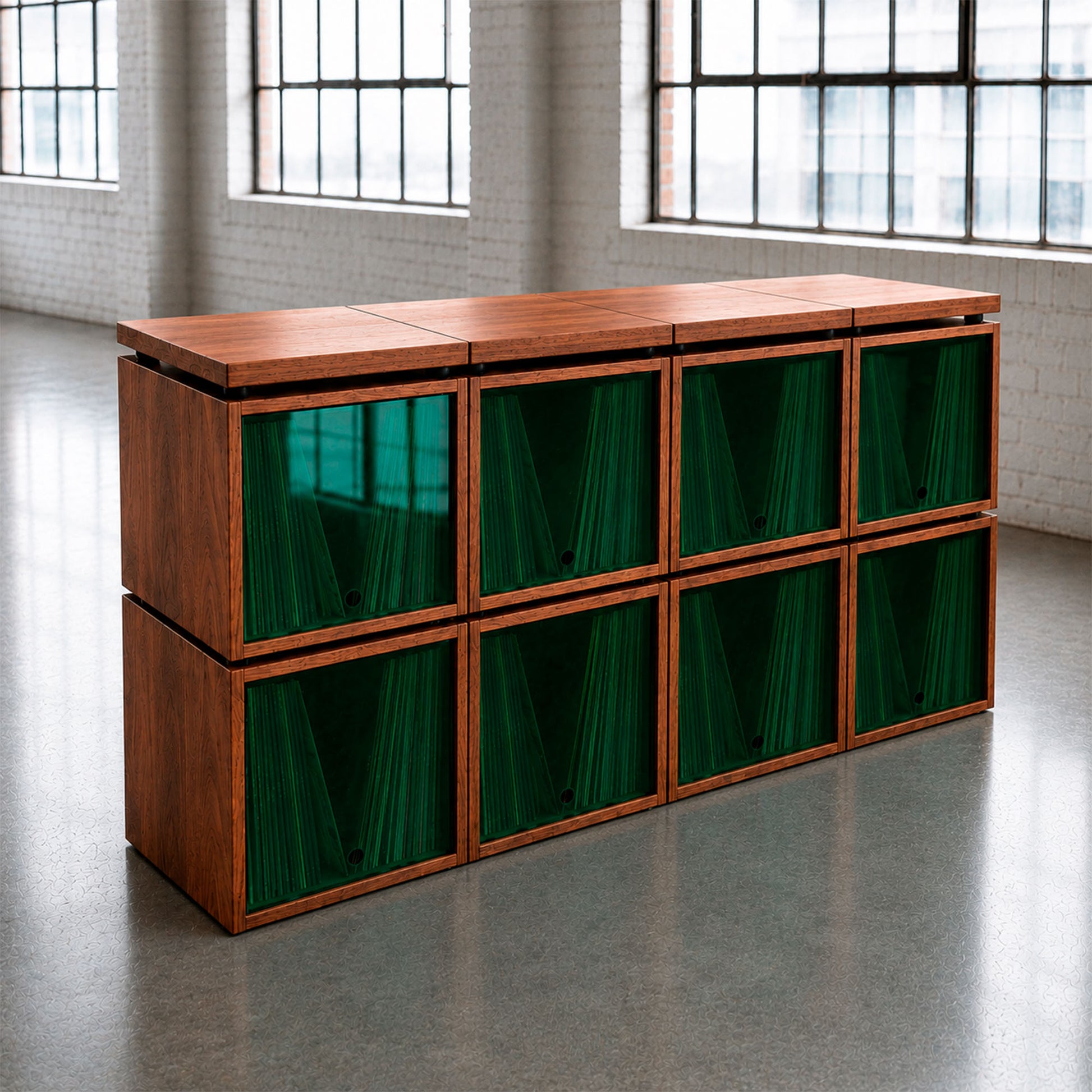 REVISAR: The Deck — Solid Wood Turntable Top for Modular Vinyl Cubes