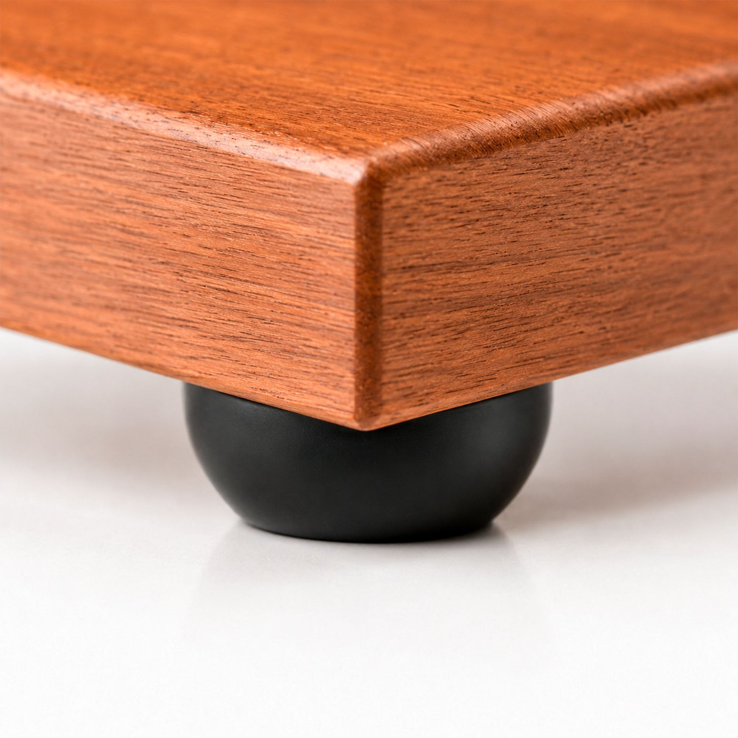 The Deck — Solid Wood Turntable Top for Modular Vinyl Cubes