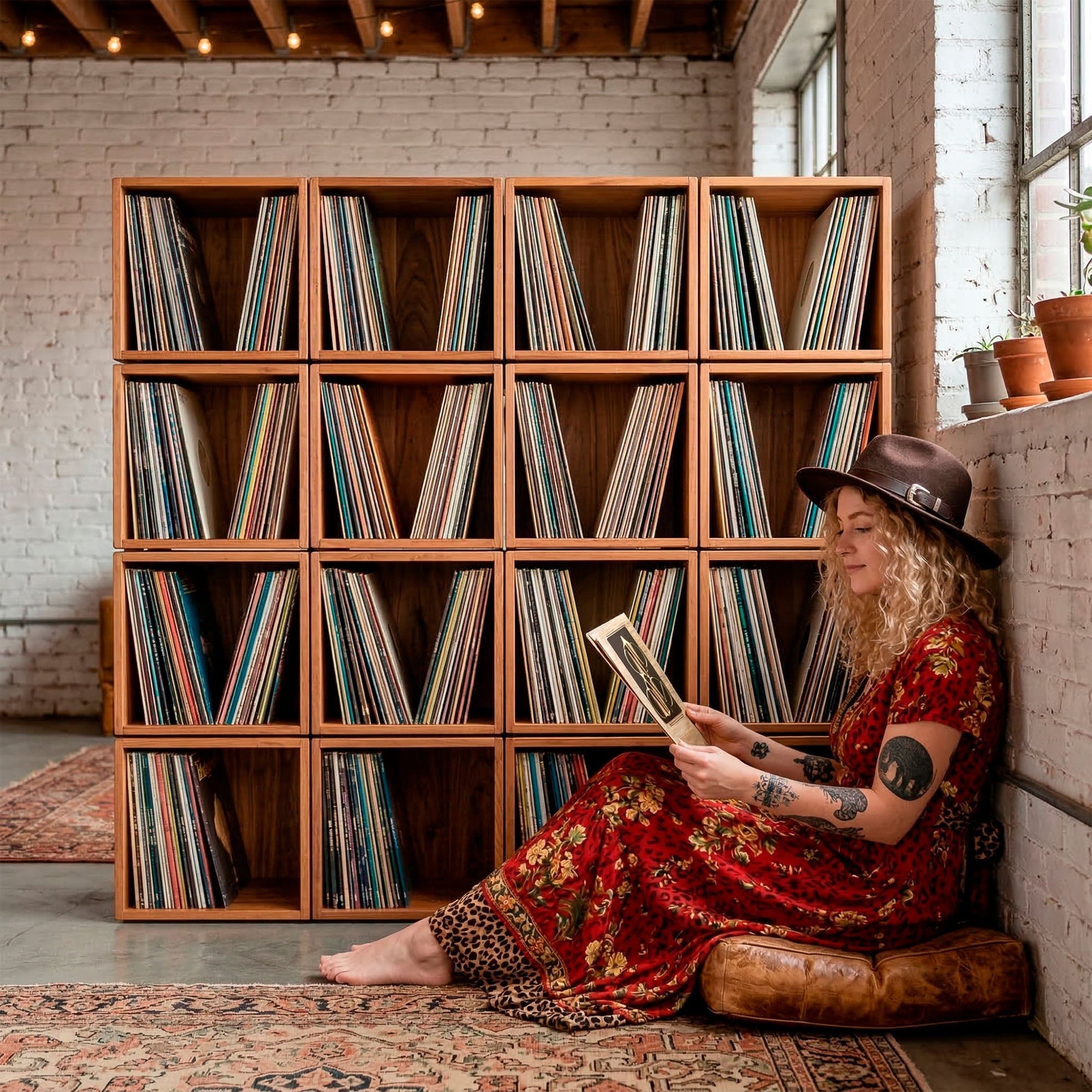 Schallplattenregal 800 LPs — The Digger's Library x16