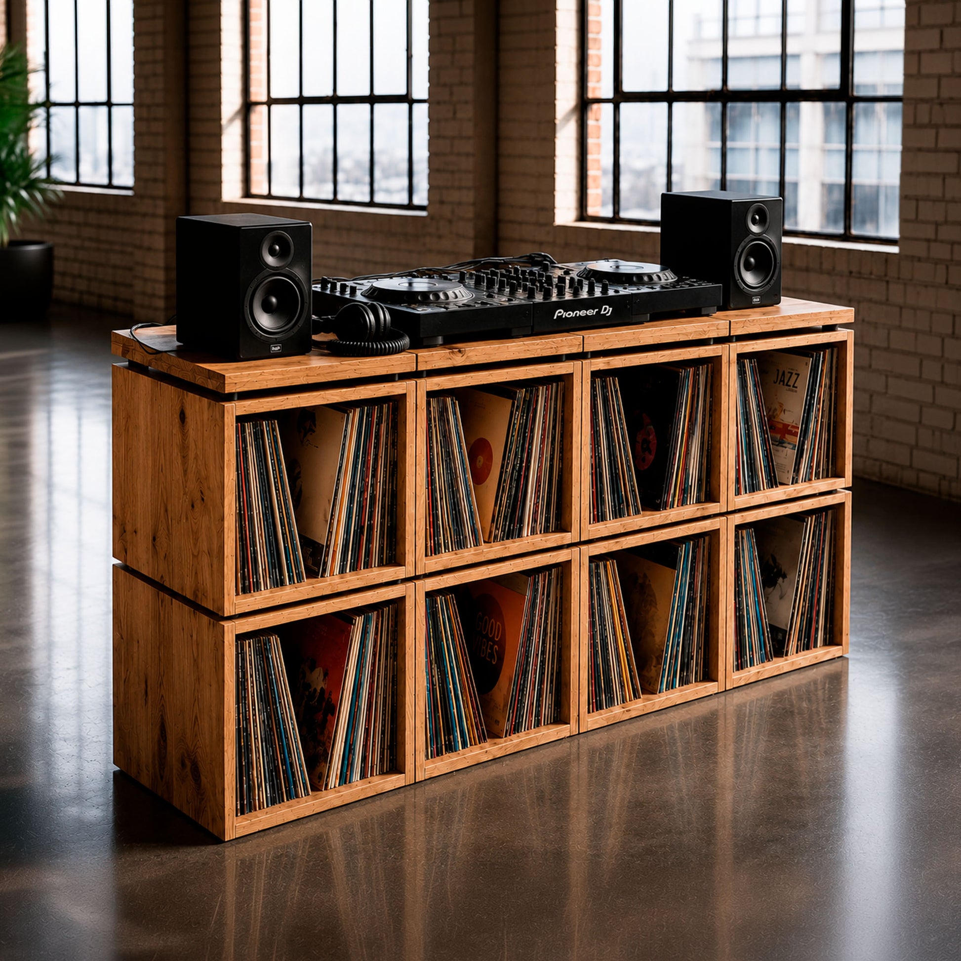 REVISAR: The Station — Mobile Giradischi in Legno Massello