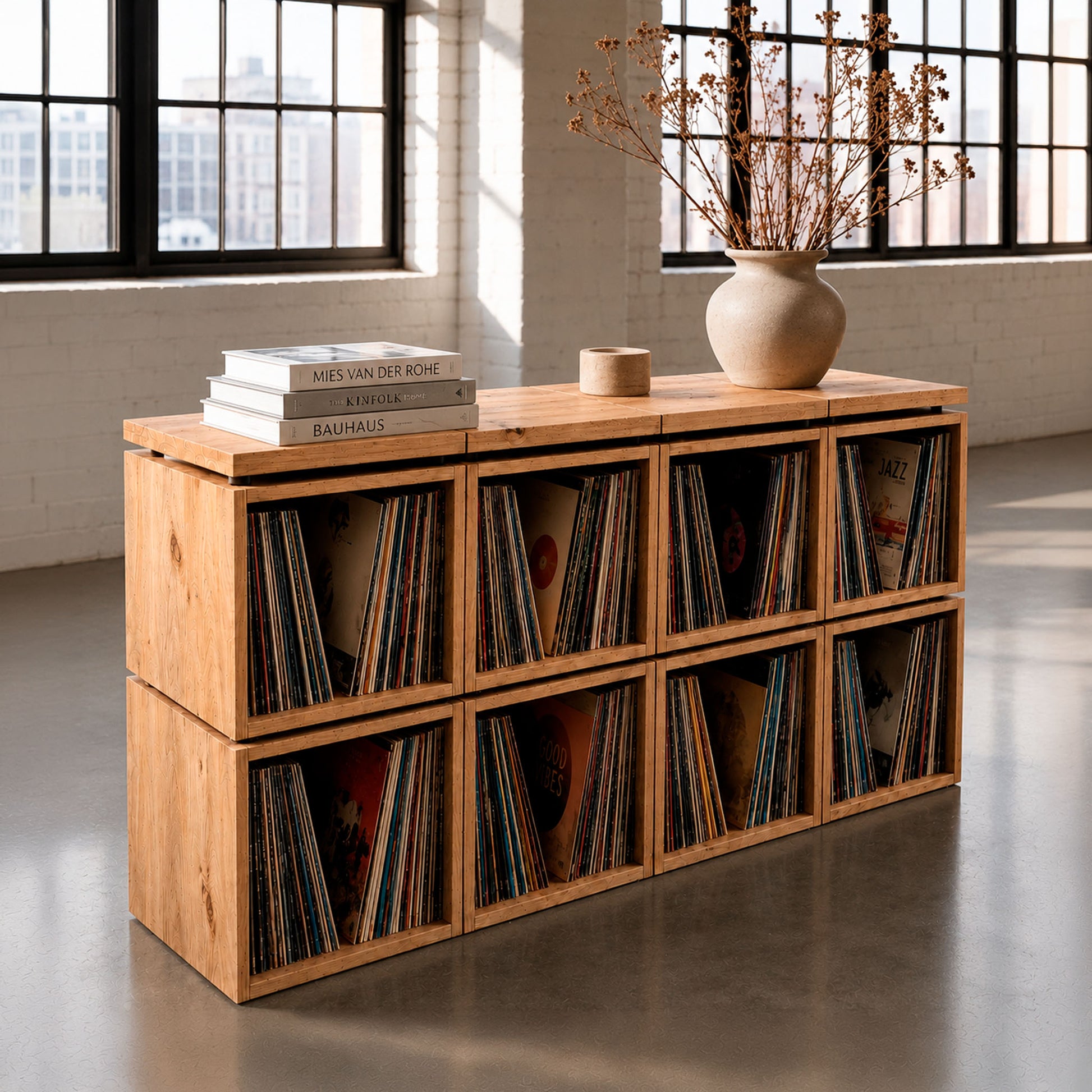 REVISAR: The Station — Mobile Giradischi in Legno Massello