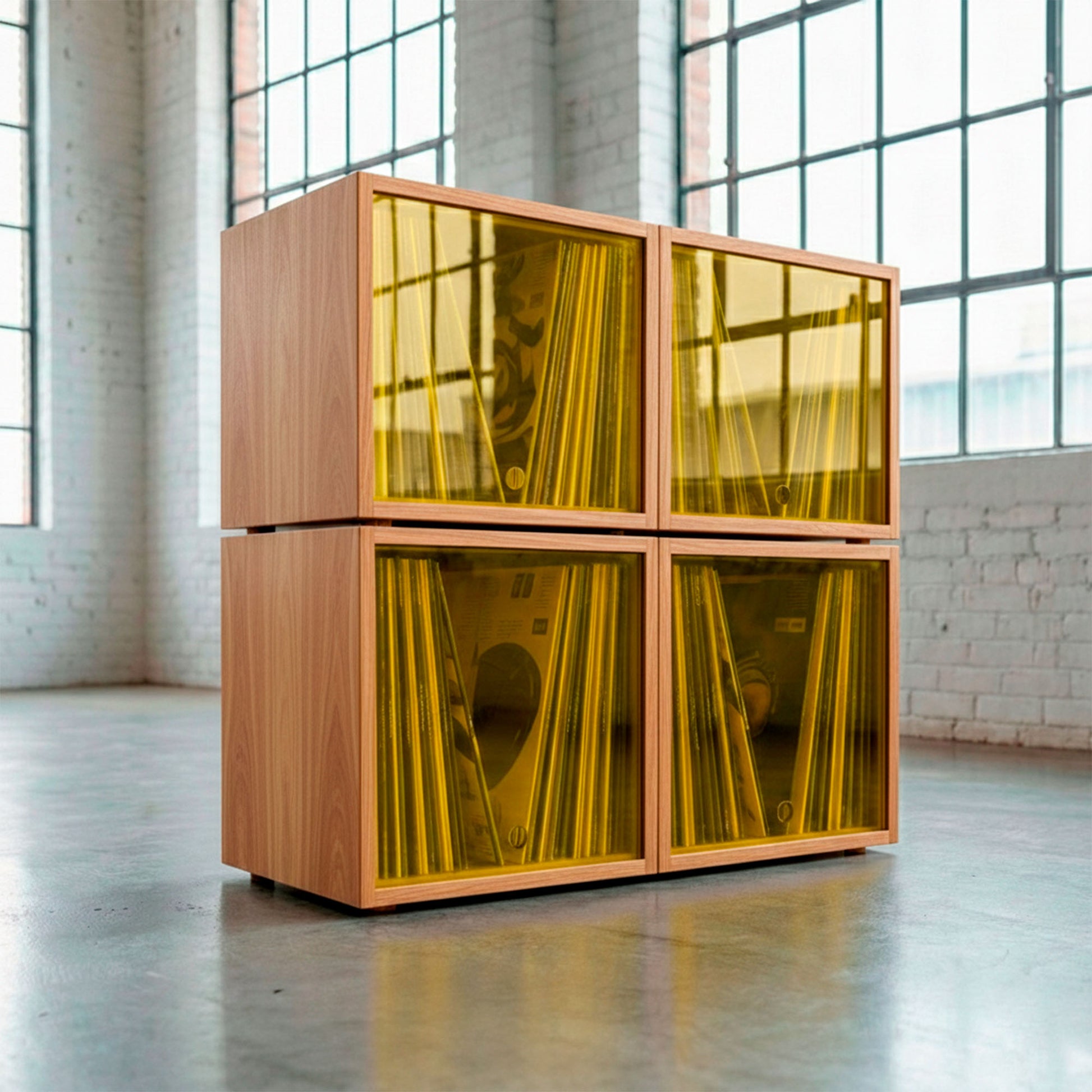 Vinyl Modular x4 - Modular Vinyl Storage System (200+ LPs) - Keep Them Spinning™