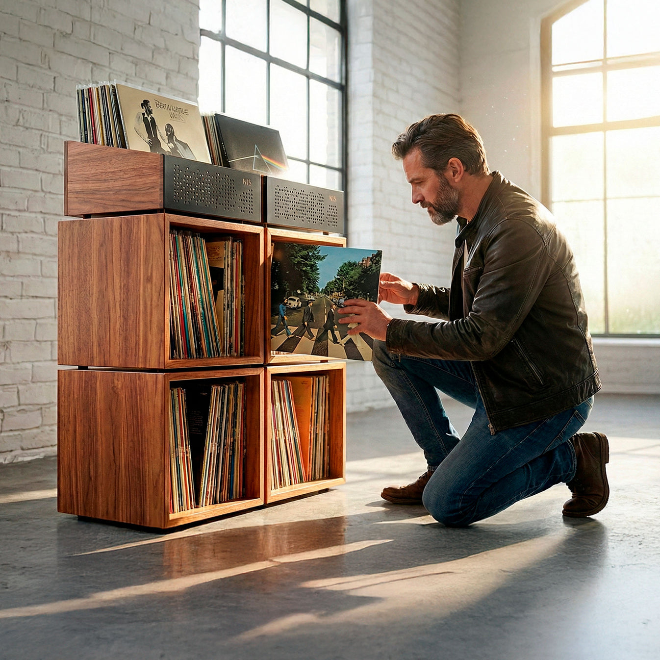 Vinyl Modular x4 - Modular Vinyl Storage (200+ LPs)