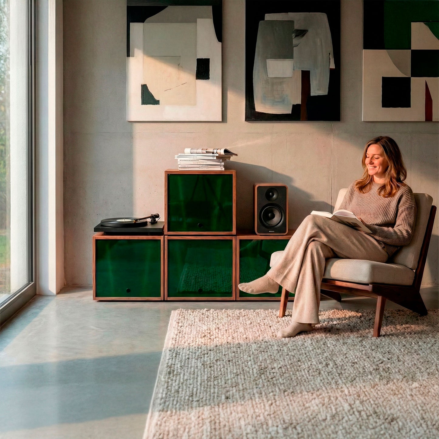 Vinyl Modular x4 - Modular Vinyl Storage System (200+ LPs)