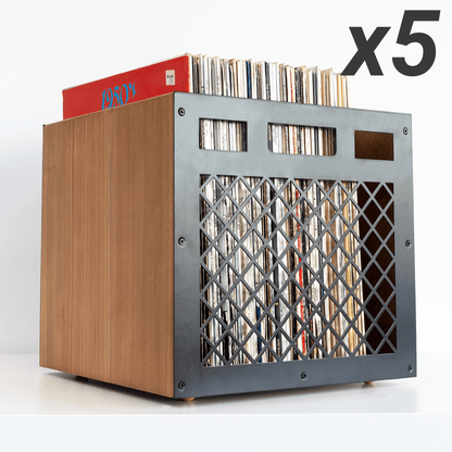 Vinyl Record Box x5 - Keep Them Spinning™
