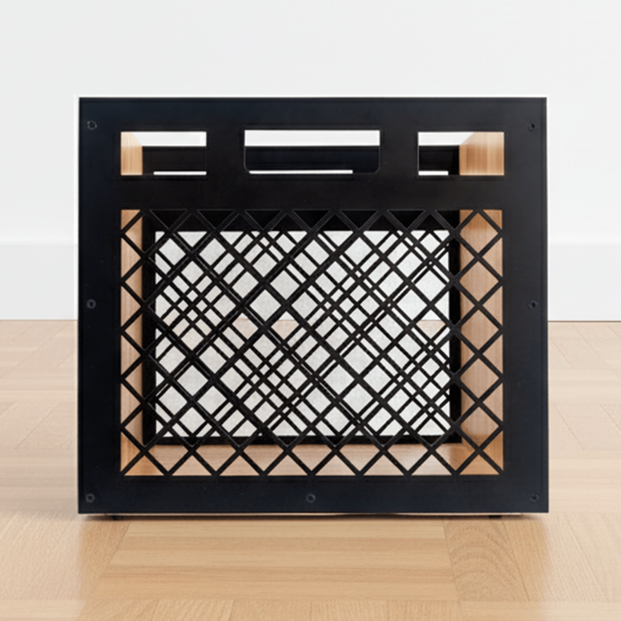 Caja para almacenar libros y discos de vinilo