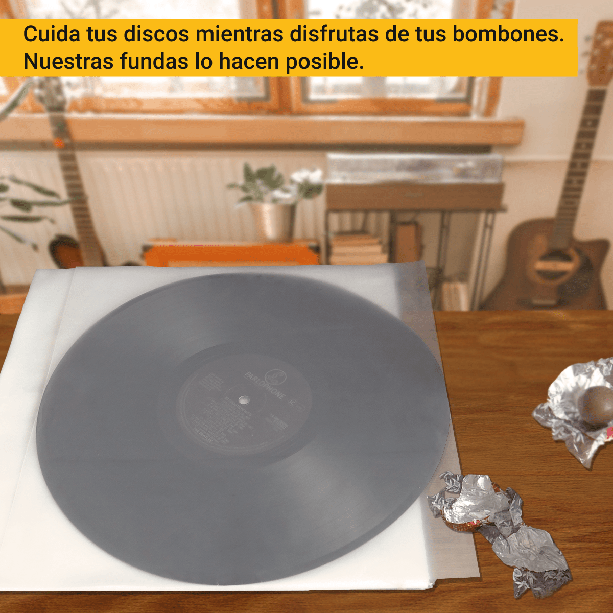 Groove Bundle: Vinyl Cleaning Kit + 50 Anti - Static Sleeves for LPs - Keep Them Spinning™