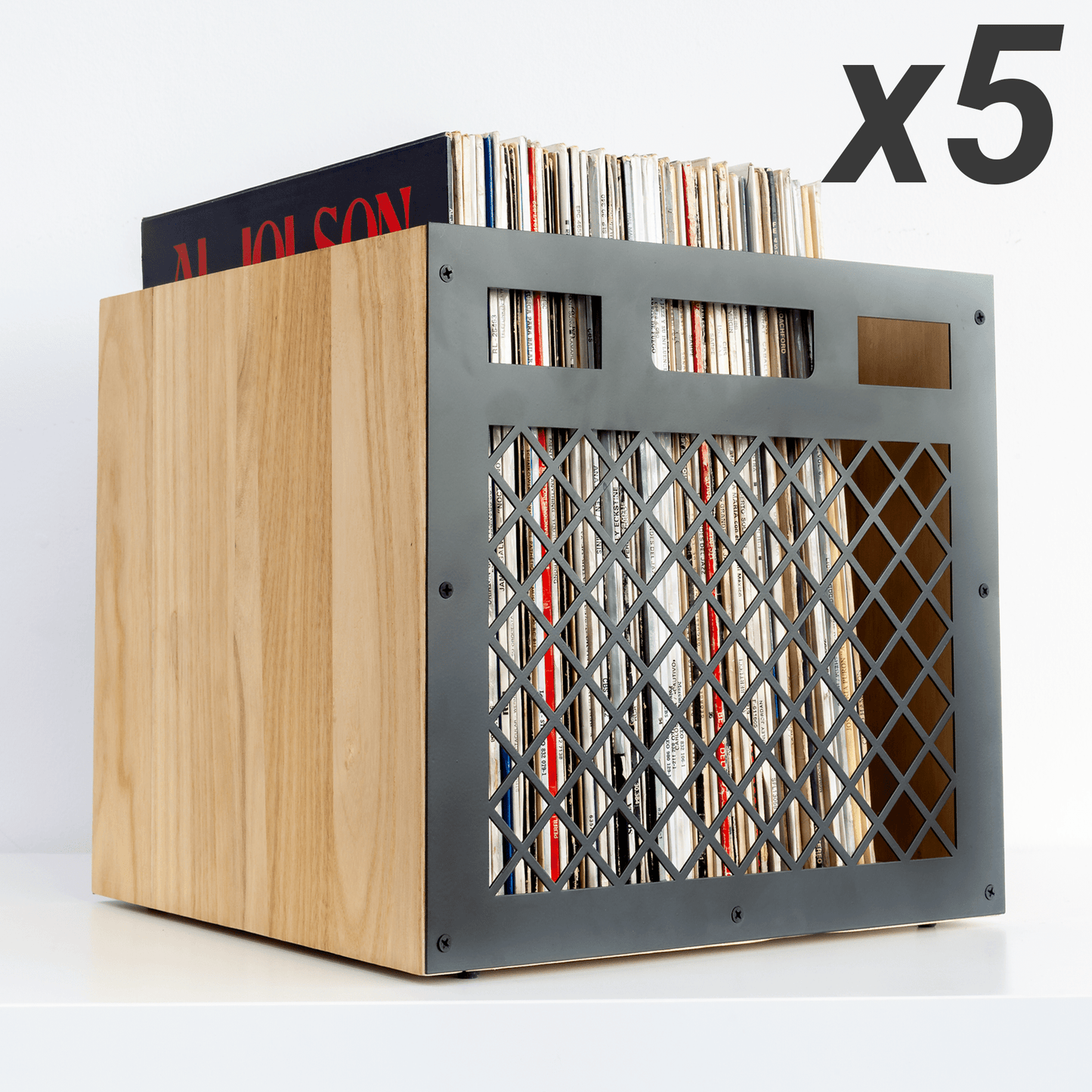 Vinyl Record Box x5 - Keep Them Spinning™