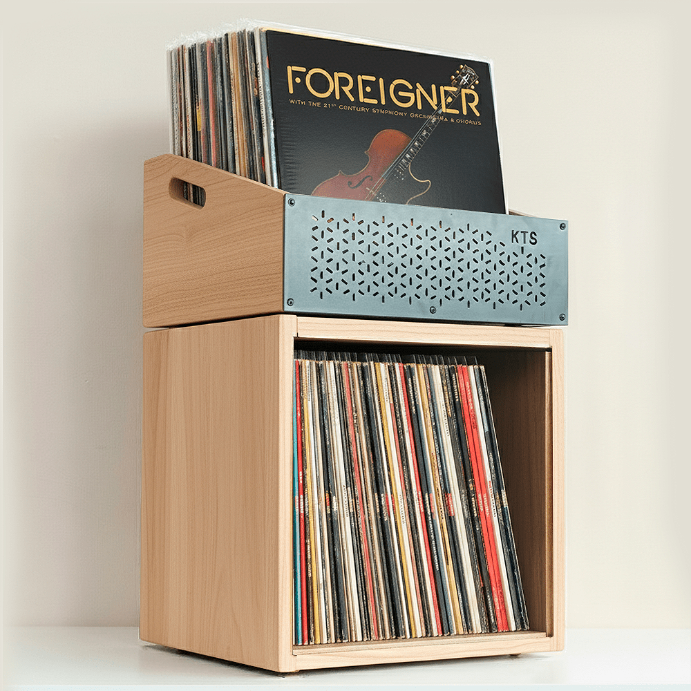 Modular Foreigner - Combined Vinyl Storage System (120+ LPs) - Keep Them Spinning™