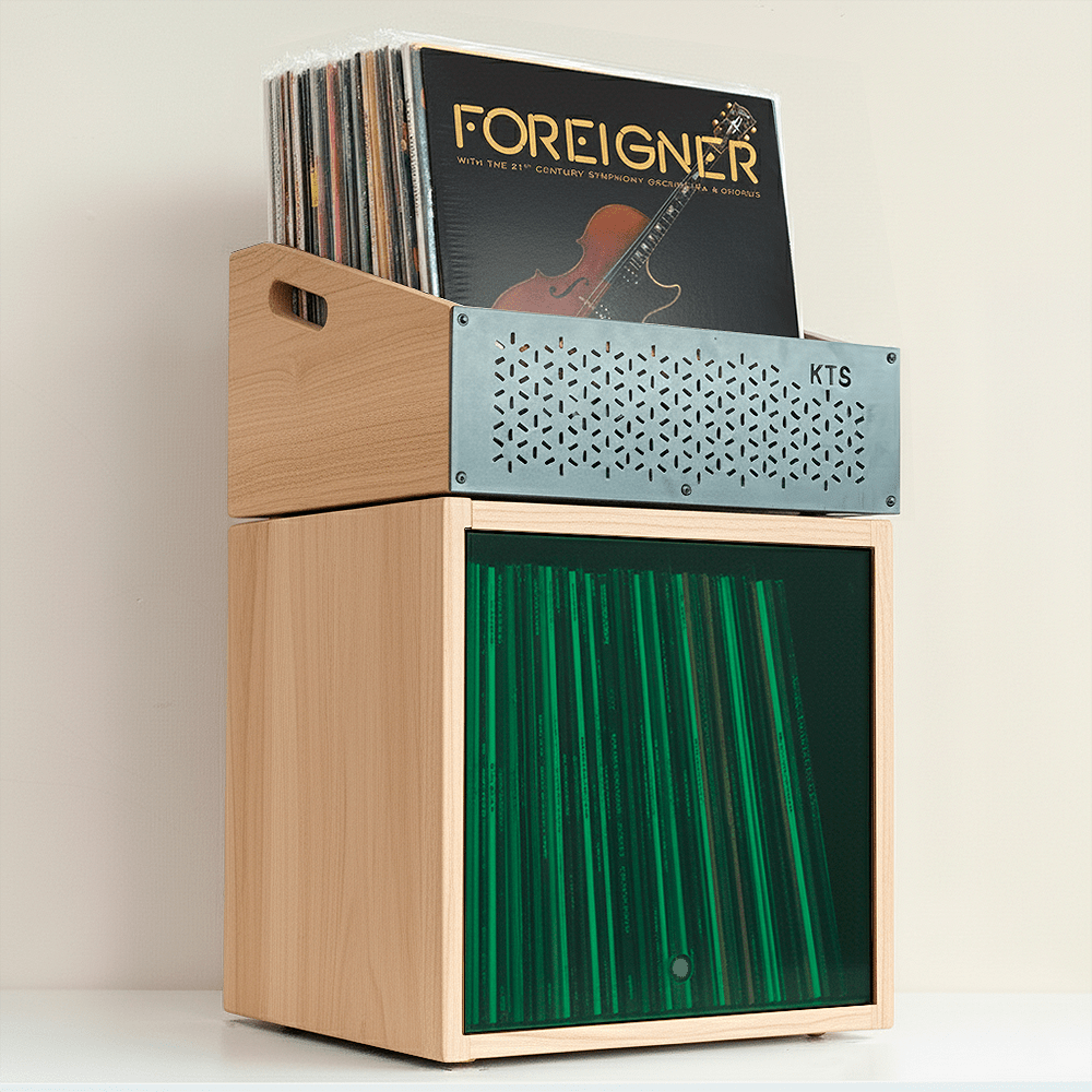 Modular Foreigner - Combined Vinyl Storage System (120+ LPs) - Keep Them Spinning™
