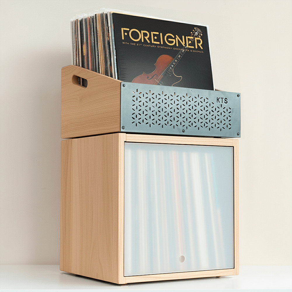 Modular Foreigner - Combined Vinyl Storage System (120+ LPs) - Keep Them Spinning™