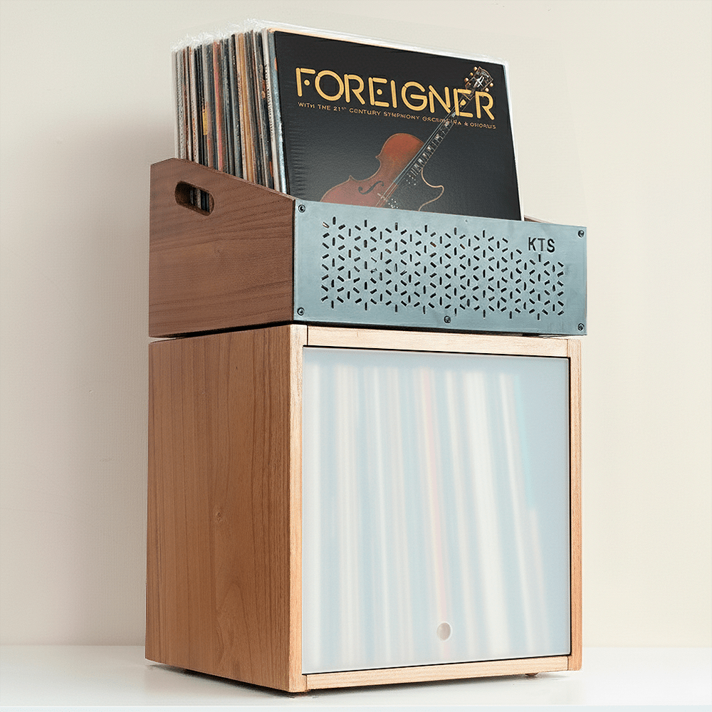 Modular Foreigner - Combined Vinyl Storage System (120+ LPs) - Keep Them Spinning™