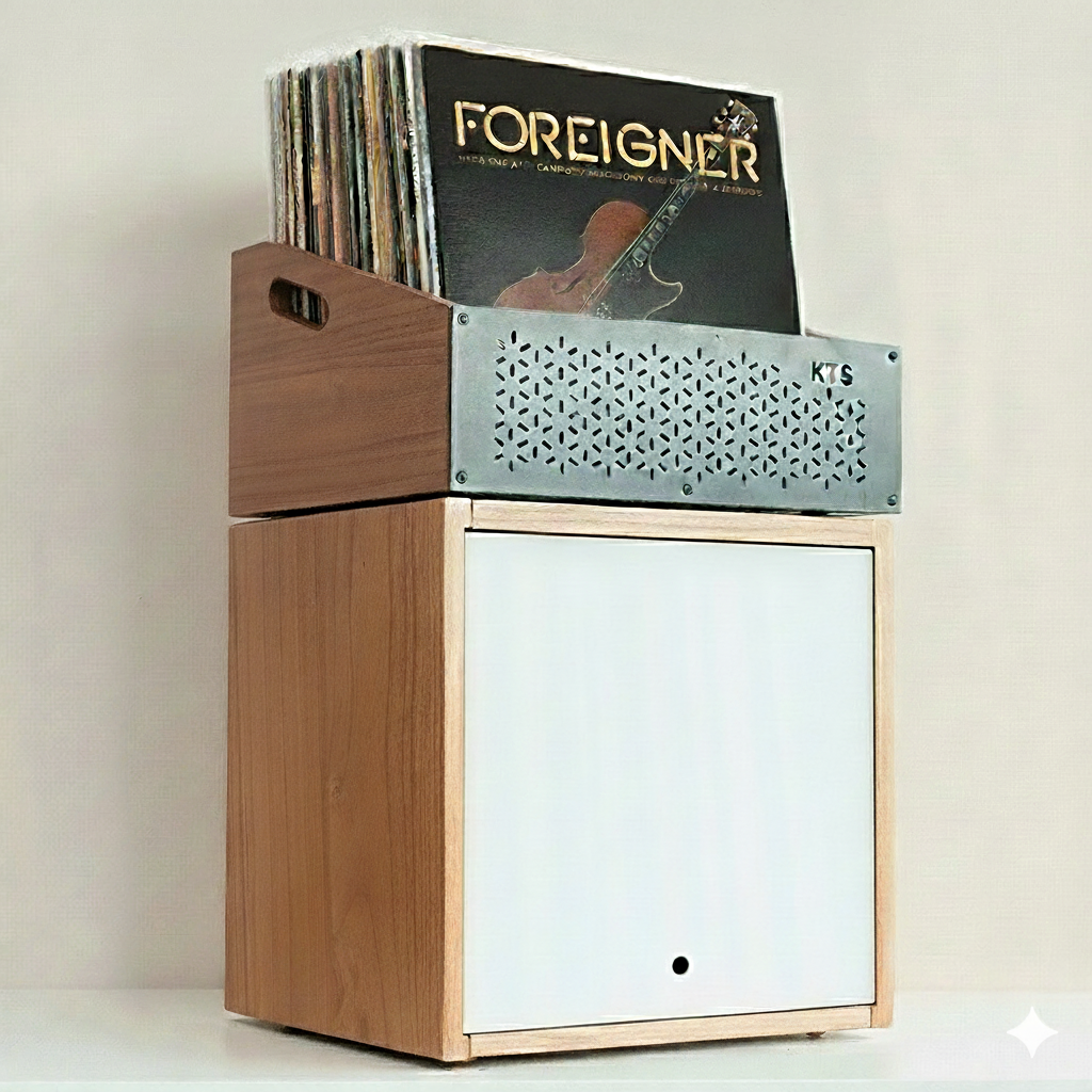 Modular Foreigner - Combined Vinyl Storage System (120+ LPs) - Keep Them Spinning™