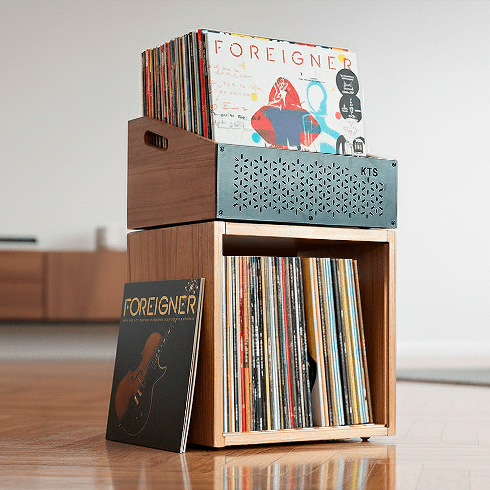 Modular Foreigner - Combined Vinyl Storage System (120+ LPs) - Keep Them Spinning™