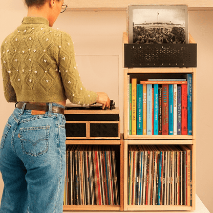 Modular Foreigner - Combined Vinyl Storage System (120+ LPs) - Keep Them Spinning™