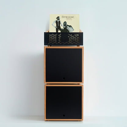 The Black Friday "Digger's Stack": Complete Vinyl Station (150+ LP Capacity) - Keep Them Spinning™