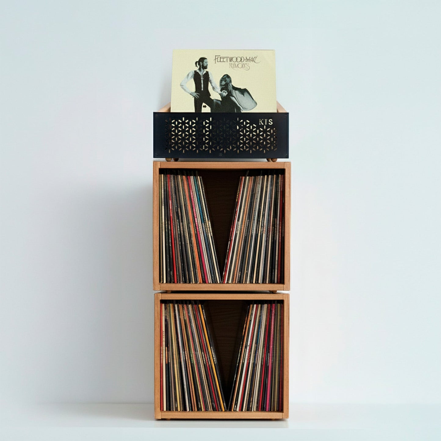 The Black Friday "Digger's Stack": Complete Vinyl Station (150+ LP Capacity) - Keep Them Spinning™