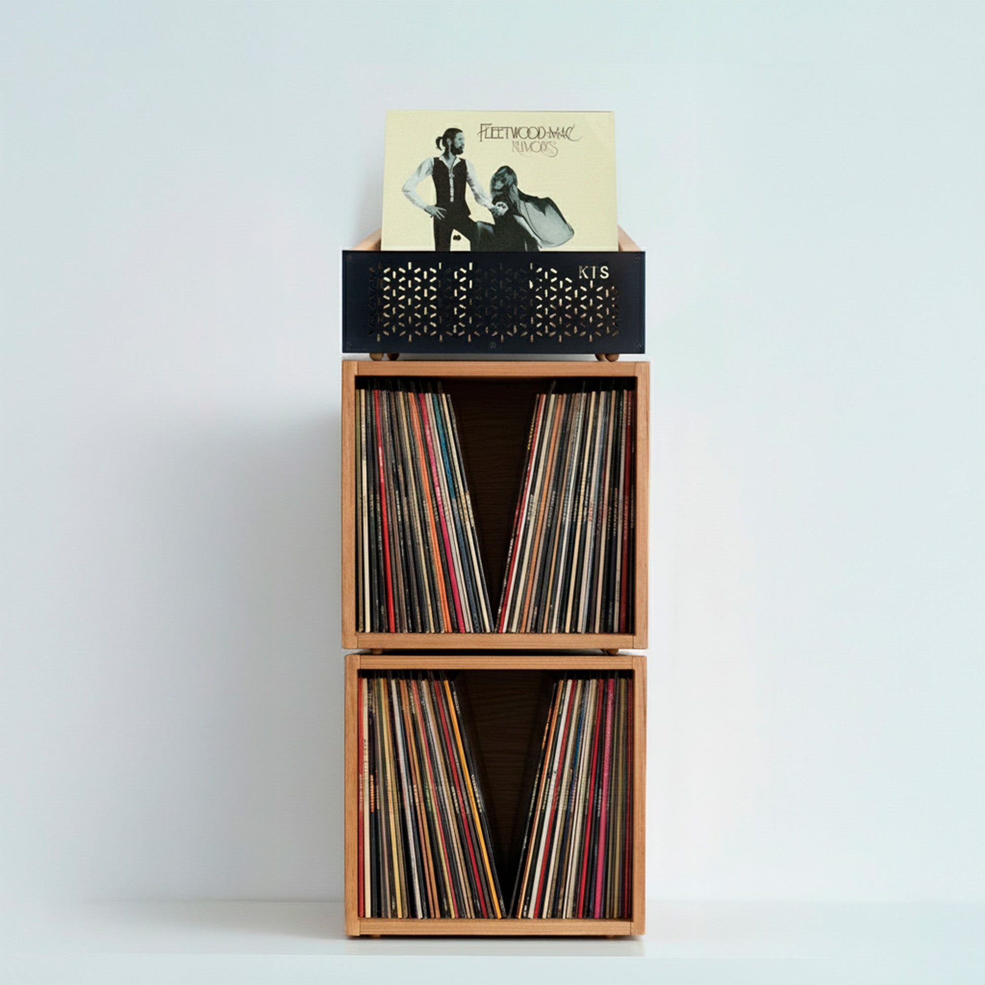 The Black Friday "Digger's Stack": Complete Vinyl Station (150+ LP Capacity) - Keep Them Spinning™