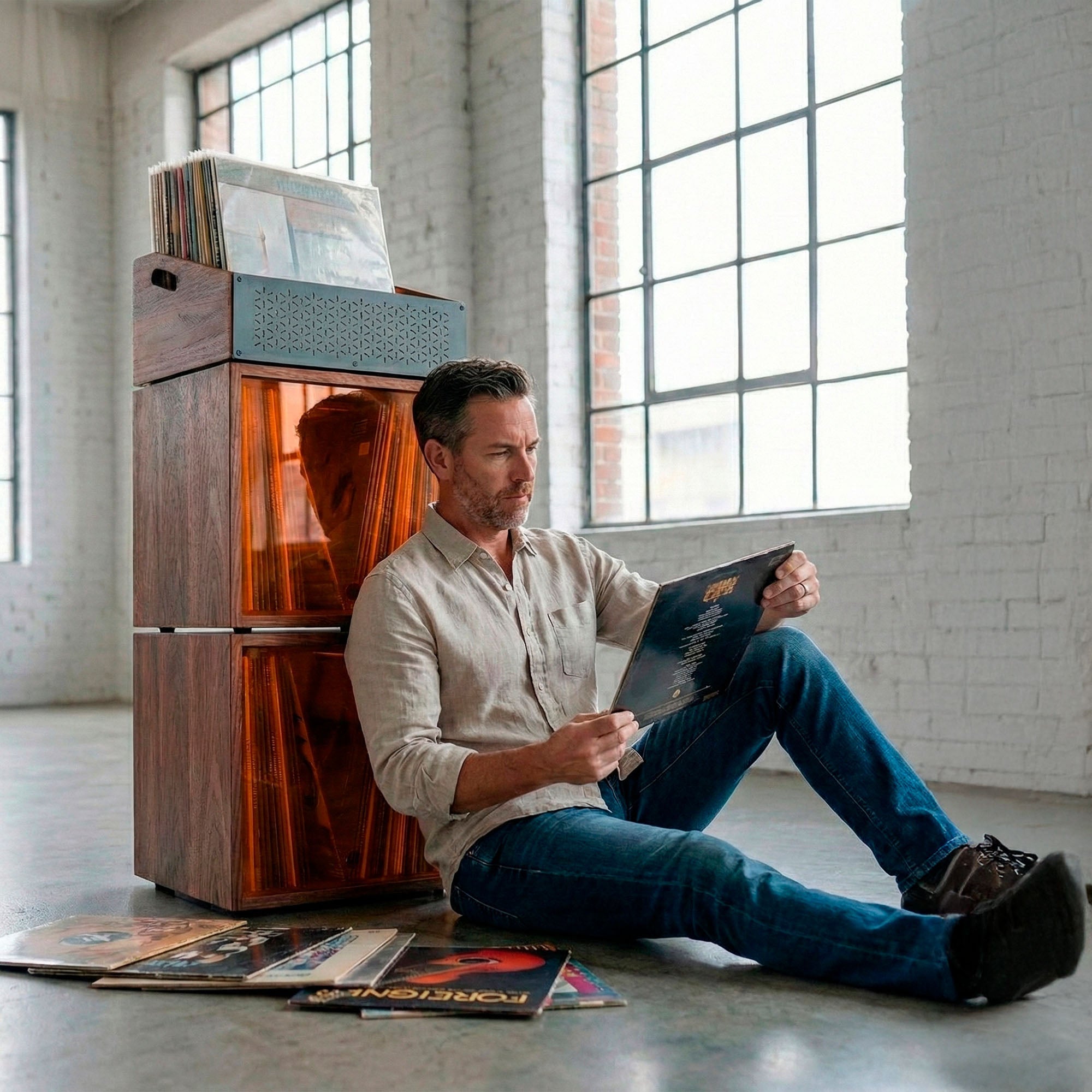 Stackable Vinyl Modular Storage - Thumbnail 5