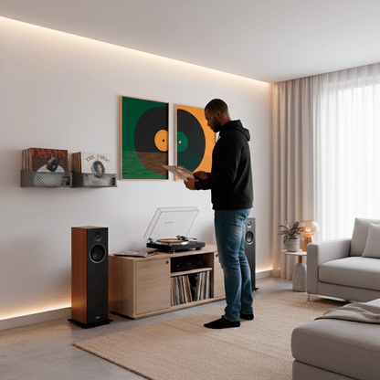 Flying Vinyl Record - Keep Them Spinning™