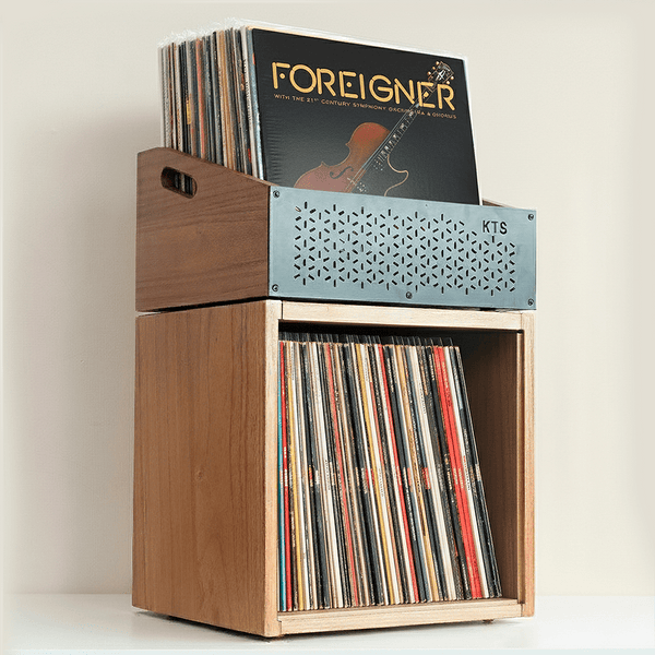 Modular Foreigner - Combined Vinyl Storage System (120+ LPs) - Keep Them Spinning™