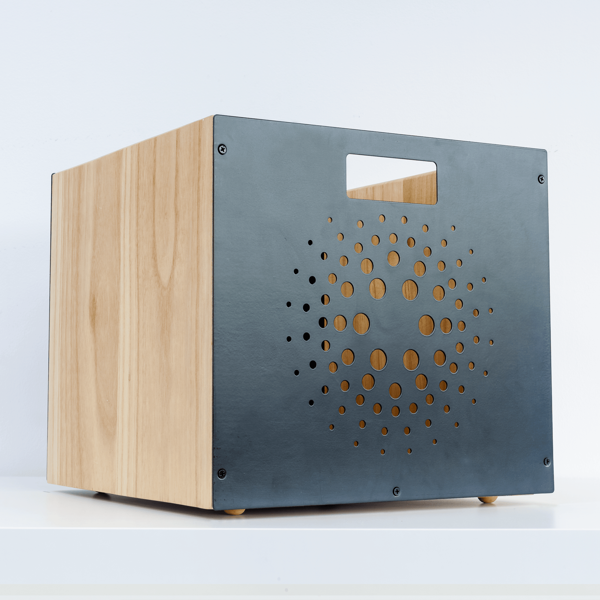 Orbit Box x5 - Premium Vinyl Storage Bundle with Vintage Design (+350 LPs) - Keep Them Spinning™