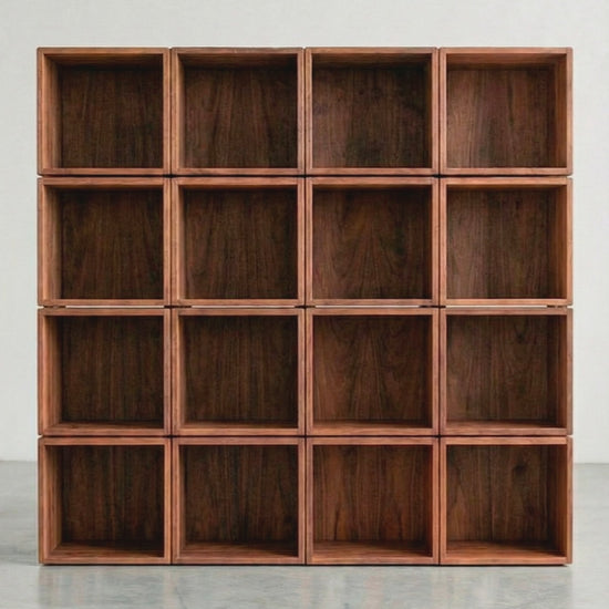 The Digger's Library x16 modular vinyl storage for 800+ LPs