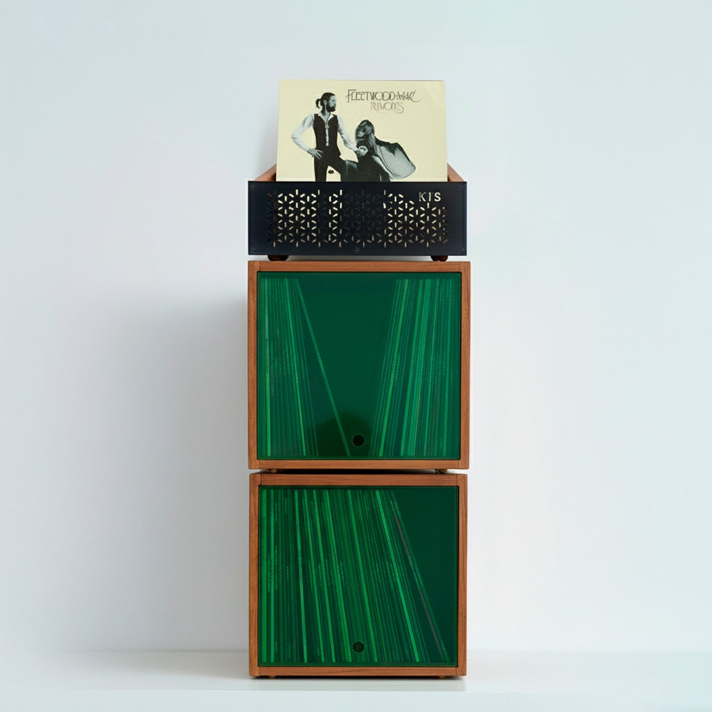 The Black Friday "Digger's Stack": Complete Vinyl Station (150+ LP Capacity) - Keep Them Spinning™