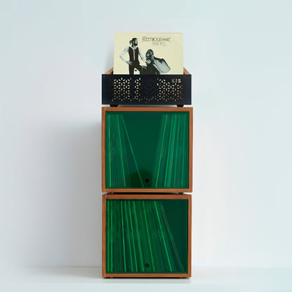 The Black Friday "Digger's Stack": Complete Vinyl Station (150+ LP Capacity) - Keep Them Spinning™