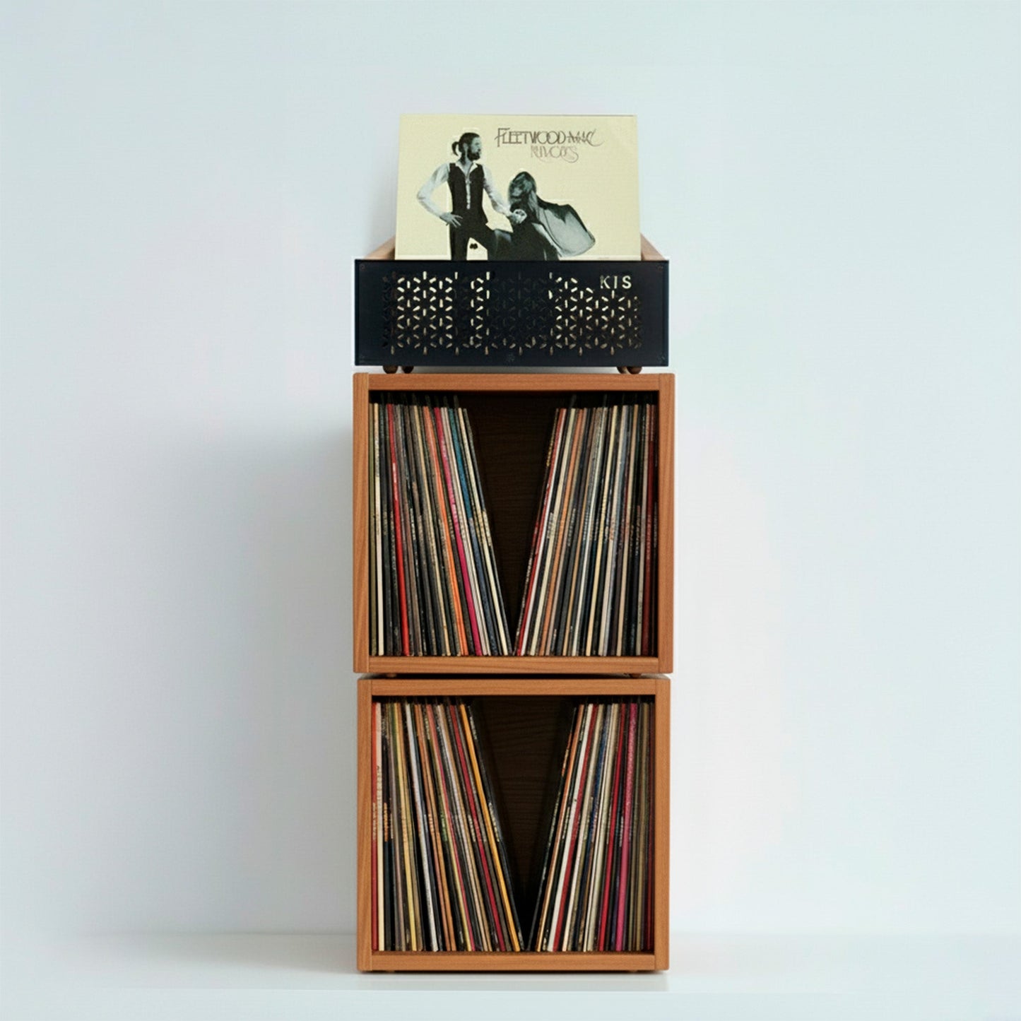 The Black Friday "Digger's Stack": Complete Vinyl Station (150+ LP Capacity) - Keep Them Spinning™