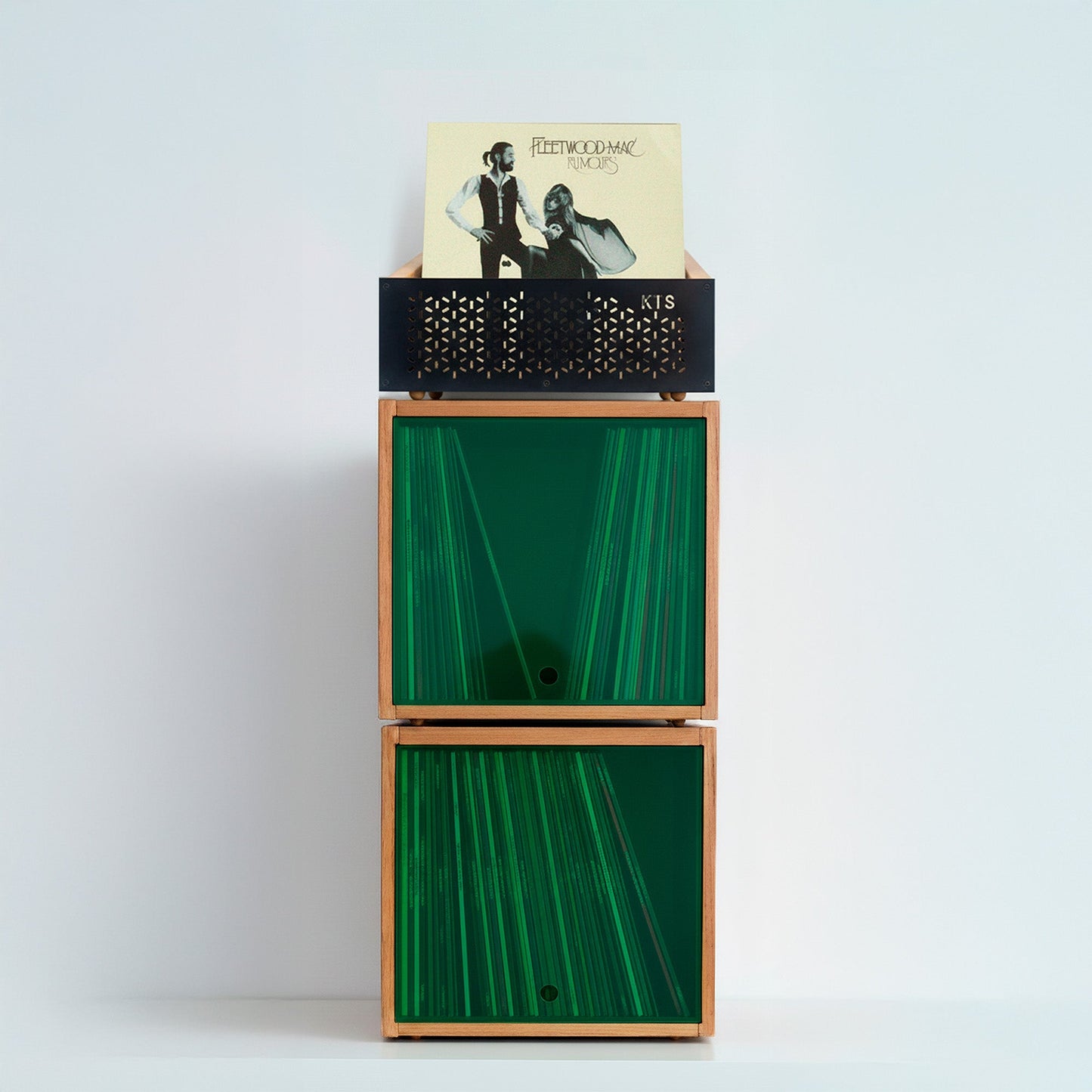 The Black Friday "Digger's Stack": Complete Vinyl Station (150+ LP Capacity) - Keep Them Spinning™